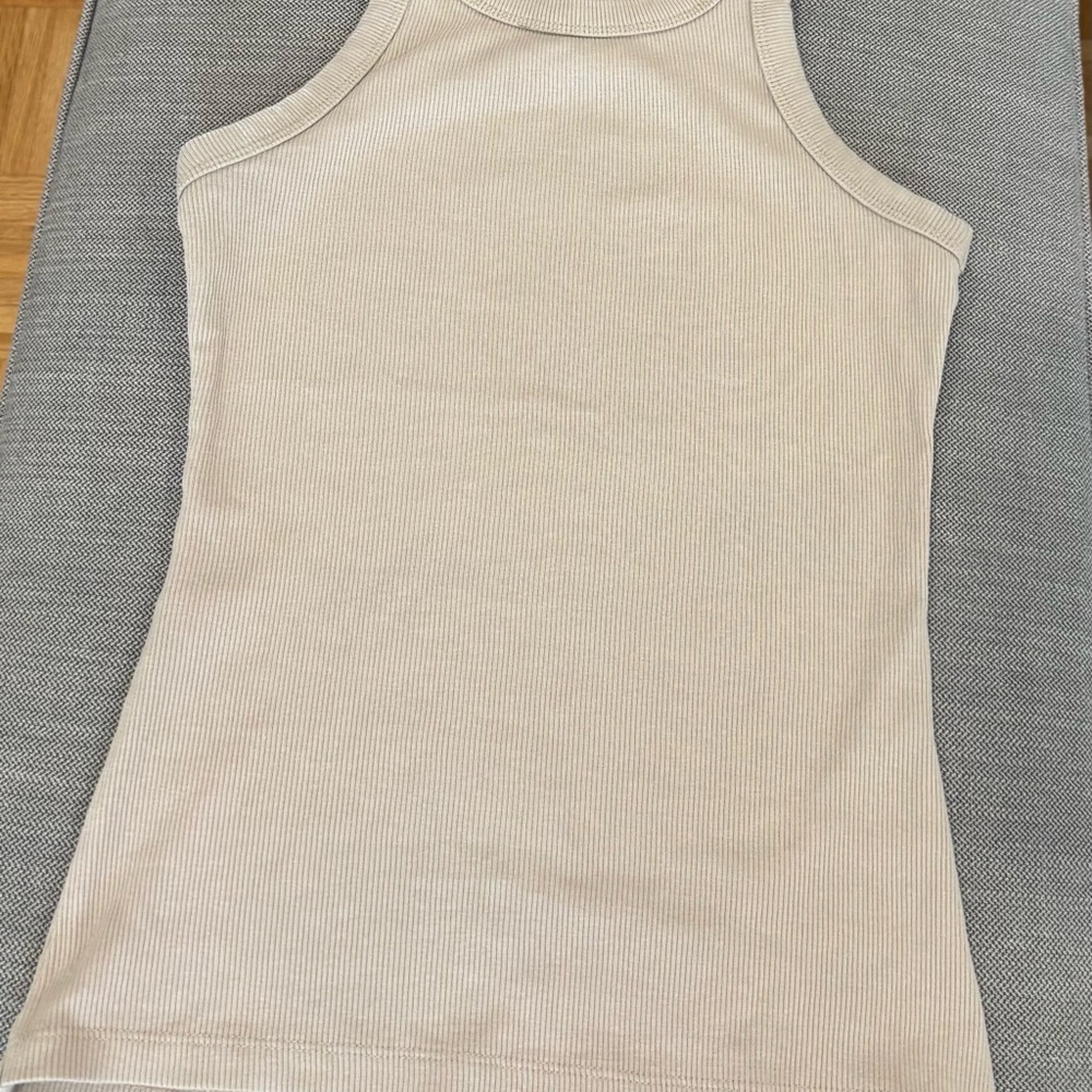 H&M Women's Cream Tank Top
